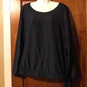 Michael Kors Navy Blouse